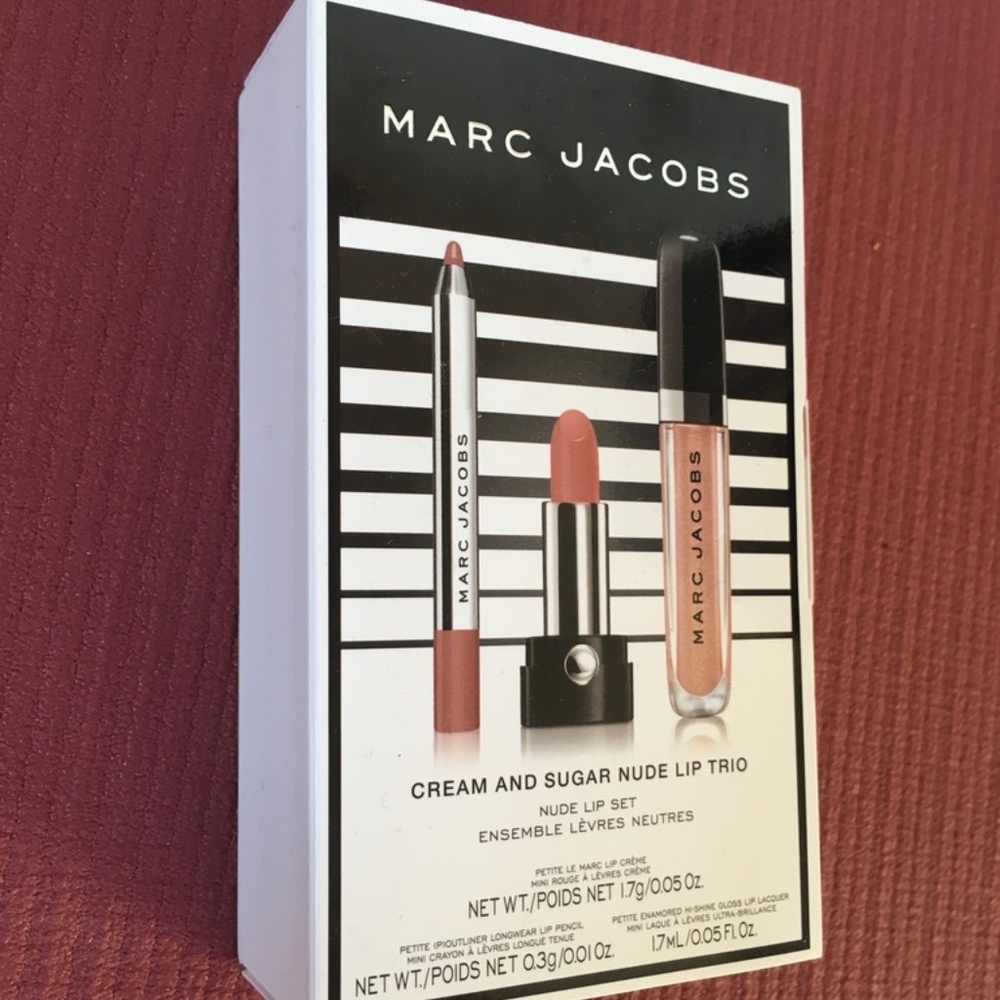 Marc Jacobs Cream and Sugar Nude Lip Trio